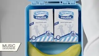 Part I : Watch the Saudia Milk TV ad brought to life with our unique custom branding music