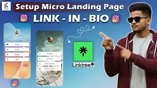 Create A Free Link In Bio Landing Page || Linkintree Se Free Me Landing Page Kaise Banaye 🚀