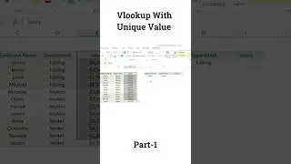Part-1 | Excel VLOOKUP: Using Two Lookup Values for Advanced Search | Rohit Narang