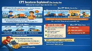 &ldquo;CPT Incoterm Explained: Seller Pays&hellip; But Buyer Takes the Risk 😳&rdquo;