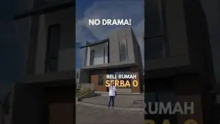 GAUSAH BANYAK DRAMA! LANGSUNG AJA NIH RUMAH DP NOL | 081338828890 #hometour #rumahtanpadp