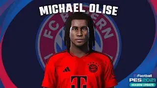 Michael Olise🇫🇷 (FC Bayern München) How to create in Pes 2021