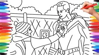 SHAZAM 2019 // SHAZAM DC UNIVERSE // SHAZAM COLORING PAGES FOR KIDS // HOW TO DRAW SHAZAM