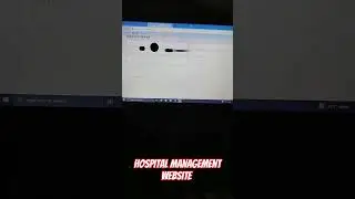 Hospital management website Project  #song #reels #viralshort #viralvideo