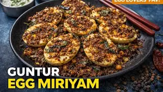 Guntur Style Egg Miriyam | Ultimate Andhra Heat
