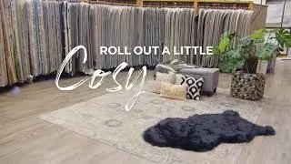 Bring in the cosy with Area Rug Shop in one of our 5 showrooms