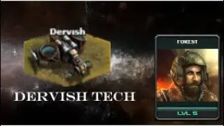 WAR COMMANDER - DERVISH UNIT & TECH (FREE REPAIR)
