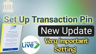 Set up transaction pin | Transaction pin kya hota hai | MCB live app set up transaction pin update