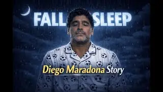 Fall Asleep to the Legend of Maradona | Deep Sleep Story with Heavy Rain (4 Hours)