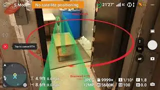 INCREDIBLE RTH TEST OF MINI 5 PRO FROM INSIDE WALK-IN COOLER