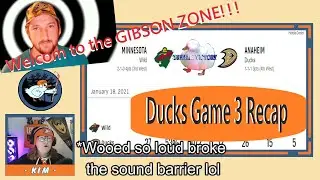 Anaheim Ducks vs Minnesota Wild Recap 1/18/21 (Ducks Game 3) | Hockey Talk