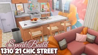 Cozy Pastel Apartment | The Sims 4 Speed Build