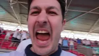 England Fans Celebrate Sterling Goal vs Croatia Wembley Euro 2020