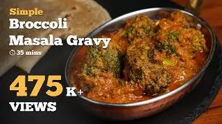 Broccoli Masala Curry | Indian Curries | Simple Curries | Cookd