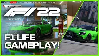 F1 22 Game: F1 Life, Supercars & Customisation First Look! (My Place, Pirelli Hotlaps Gameplay)