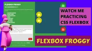 Watch me practicing CSS Flexbox| Now Learn CSS Flexbox While Playing Games | Flexbox Froggy Level 24