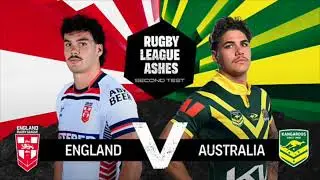 ABC Sport Rugby League The Ashes 2025: 2nd Test - England VS Australia