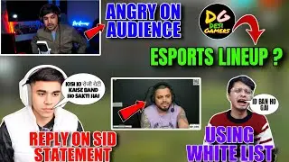 UG AAYUSH REPLY ON SID STATEMENT 😨 | X MANIA USING WHITE LIST 😡 | AMIT BHAI ANGRY ON LIVE 🤔 