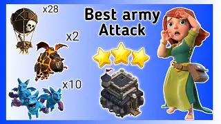 COC Best Loot Attack Th9 | Clash Of Clans Best Loot Attack Strategy | Th9 coc loot strategy th9