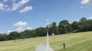 Estes Majestic Pro-Series II  E16-4 Engine Launch