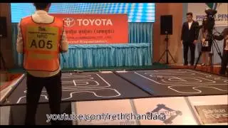 khmer robot competition on TVK 06 March 2015  #018