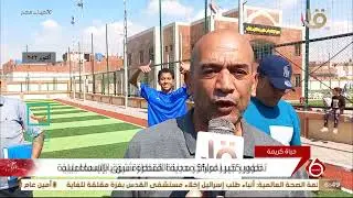 تطوير كبير لمراكز مدينة القنطرة شرق بالإسماعيلية
