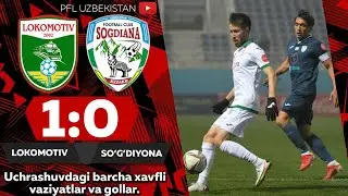 Coca-Cola Superliga. 24-tur LOKOMOTIV &mdash; SO'G'DIYONA 1:0
