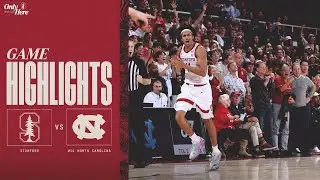 Highlights: Stanford Men's Basketball vs. #14 North Carolina (1/14/26)