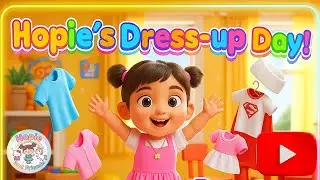 Hopie&rsquo;s Dress-up Day! 👗✨ Fun Fashion Adventure for Kids