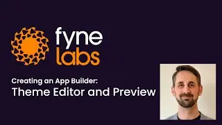 Creating an App Builder 7: Theme Editor and Preview