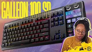 Mechanical Gaming Keyboard with a BUILT IN Stream Deck | Galleon 100 SD