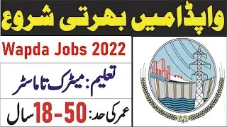 WAPDA Jobs 2022 Download Application Form via www.pts.org.pk