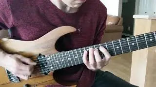 Etjenne - ''Frosted'' Outro (Bare Knuckle Pickups - Painkiller 7 String)