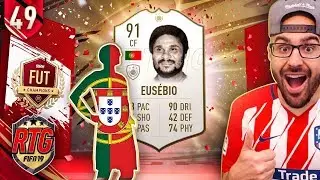 OMG YES EUSEBIO!! & FUT CHAMPIONS REWARDS ! FIFA 19 Ultimate Team #49 RTG
