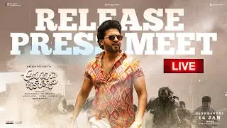 Anaganaga Oka Raju Release Press Meet LIVE | Naveen Polishetty, Meenakshi | Maari | Jan 14th Release