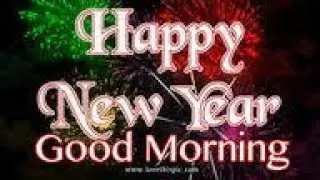 #Goodmorningstatus   New Year good morning status/Happy New Year 2022 WhatsApp status video