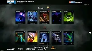 Signature Trust vs Fnatic Bo1 WePlay League 2016 Season 3