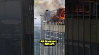 Невероятный пожарный дрон #шорты