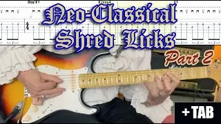 5 Neo Classical Shred Licks Part 2