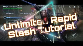 Devil May Cry: Peak of Combat | Count Thunder: 😱😱 4 Steps for Unlimited Rapid Slash Tutorial