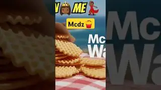 I Tried MCDONALD'S New Waffle  Chips #shorts #foodreviews #food #southafricanyoutuber