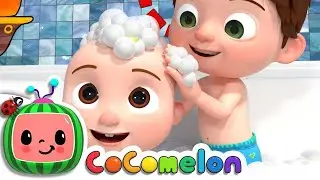 Bath Song + More Baby Healthy Songs | @CoComelon & Kids Songs