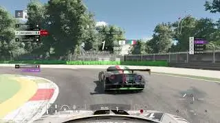 Full attack Monza. Alfa romeo 4C n.2 Ferrari 458 Italia