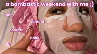 a bombastic weekend with me ;)