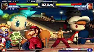 Lee & Mudman Vs Genjyuro & Mudman NEO GEO Battle Coliseum