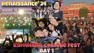 Kirori Mal College Fest 🔥 | Girls Got Crazy 🤩 | Delhi University Fest DU❤️