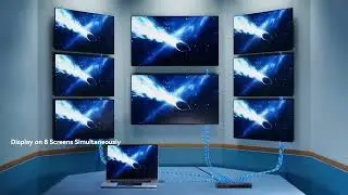 AKS：1x8 HDMI Splitter