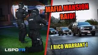LSPD SWAT Mafia Mansion Raid | Playing GTA5 as LSPD SWAT | GTA5 LSPDFR