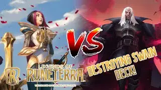 Destroying Swain Deck | S Tier Fiora x Shen Deck |  Legends of Runeterra Gameplay
