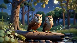 Owl Hoot Hoot &mdash; Night Dance Song! | Fun Animal Song for Kids | Evening Adventure Rhyme